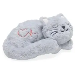 Beeztees Kitten Herzschlagkuschel (Plüschspielzeug Katze), Katzenspielzeug