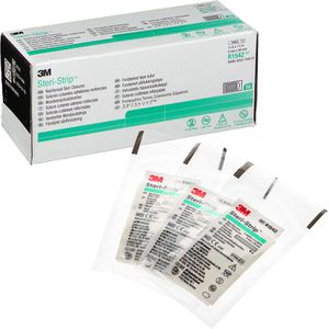3M Wundnahtstreifen Steri-Strip R1542 steril, 300 Streifen, sensitiv, atmungsaktiv, 6 x 38mm