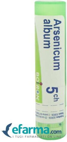 Boiron Arsenicum Album 5CH Omeopatico Granuli Tubo