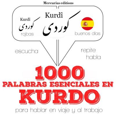 1000 palabras esenciales en kurdo - JM Gardner, Audio, 9782821119468