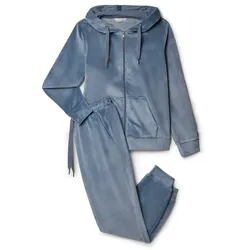Tchibo - Nicki-Hausanzug - Damen - Gr. S - blau