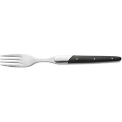 WAS Germany Steakgabel Set CARLOS, mit schwarzem Sandelholzgriff, 22,5 cm