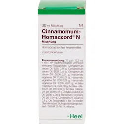 CINNAMOMUM HOMACCORD N Tropfen 30 ml