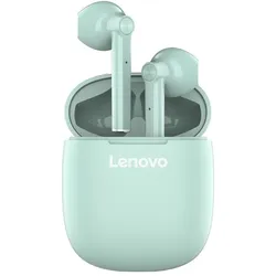 Lenovo Auricolari Bluetooth 5.0 Ipx5 Water Resistant Ht30 Mint (Keine Geräuschunterdrückung, Kabellos), Kopfhörer, Grün