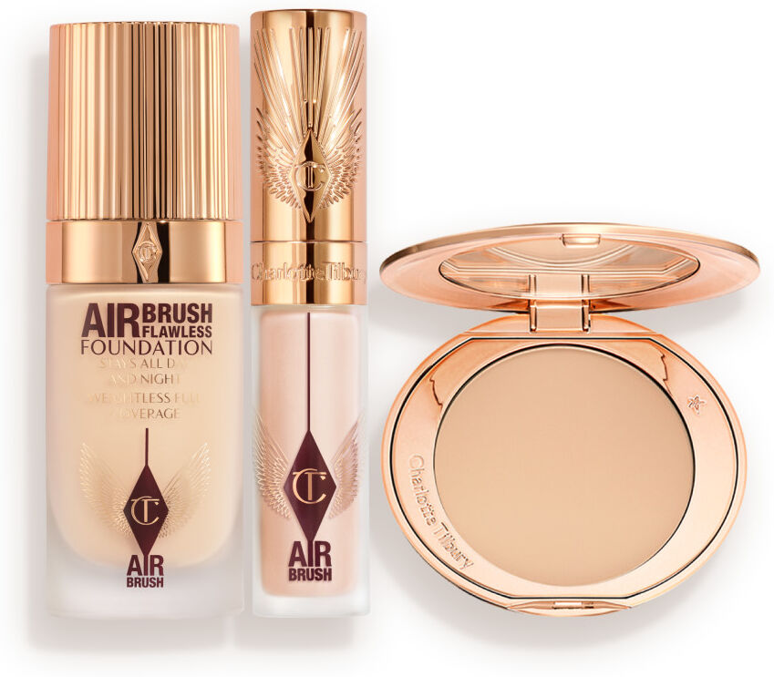 Airbrush Flawless Perfect, Conceal & Blur Trio - Face Kit Charlotte Tilbury 3122 Airbrush Flawless Perfect, Conceal & Blur Trio Size:
