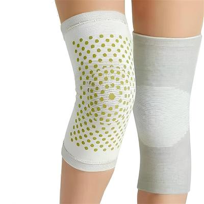 Wermut Selbstheizendes Stützkniepolster Kniegelenkstütze warm bei Arthritis Gelenkschmerz Linderung Verletzungsrehabilitation Gürtel Knie-Massager Beinwärmer Samen 1 Stück Valentinstagsgeschenk