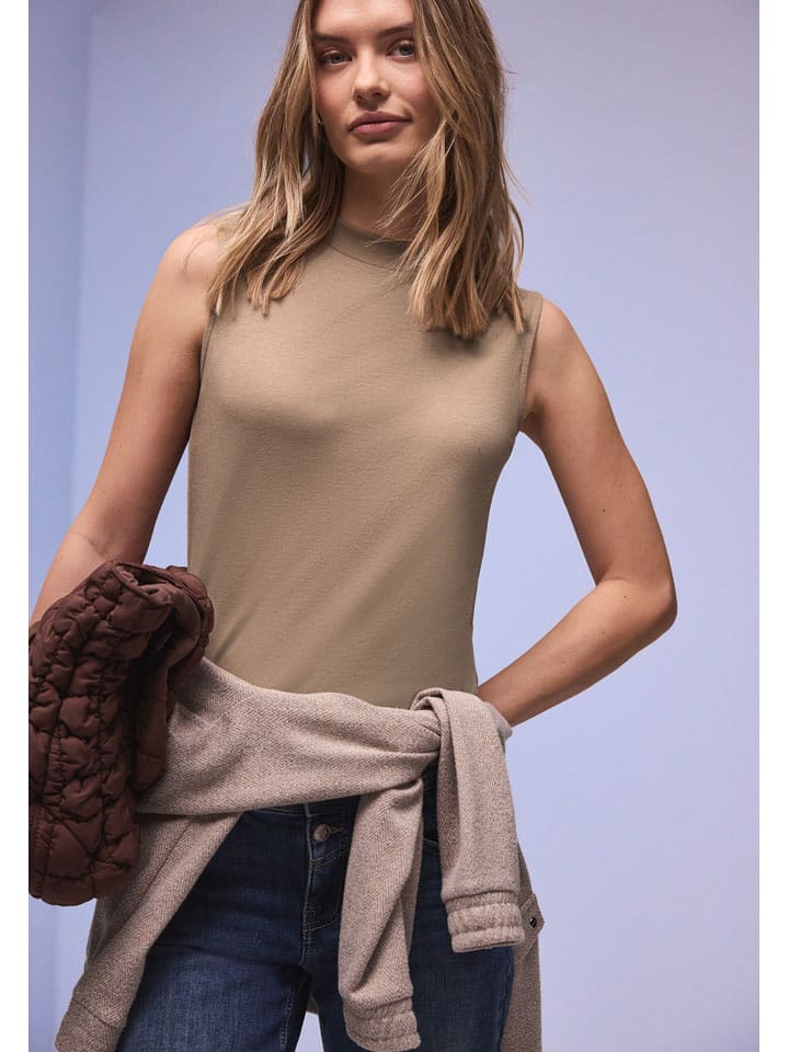Street One Top in Taupe - 44