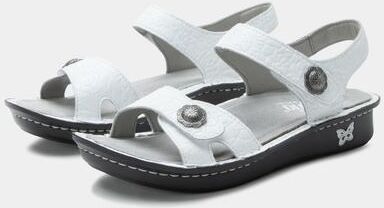 Women's Vienna Sandal by Alegria in White (Size 37 M)