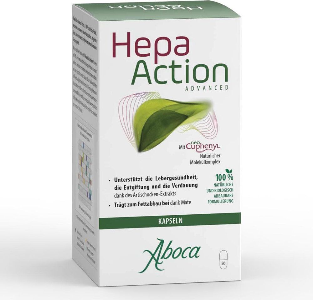 Aboca Hepa Action Advanced Kapseln 50stk