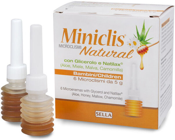 Sella Miniclis Natural Md Bambini 6 Pezzi