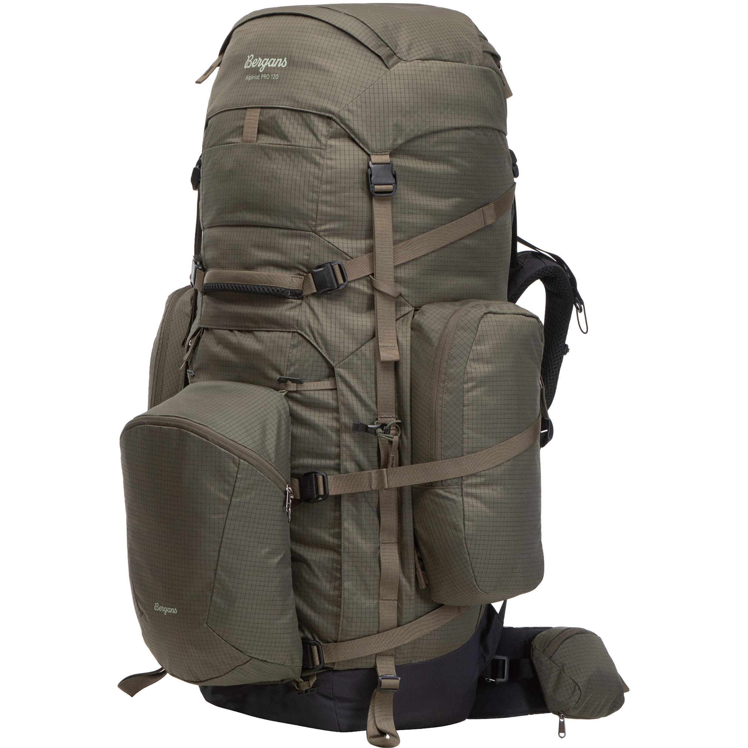 Bergans Alpinist Pro 120 Trekkingrucksäcke oliv Größe 120L | S-M Camping