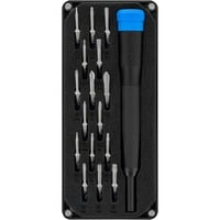 Minnow Precision Bit-Satz schwarz, 18-teilig