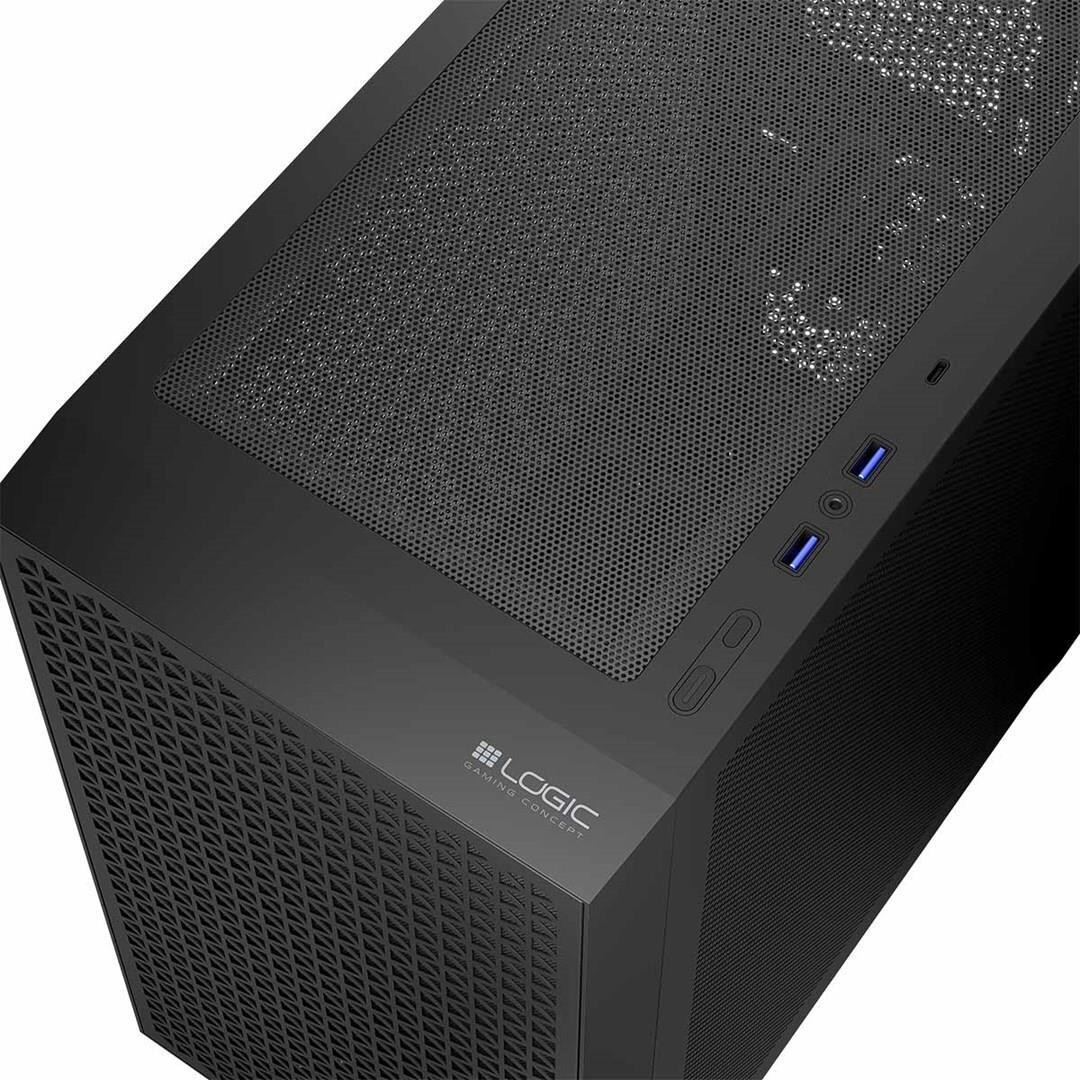Modecom Logic DART PRO MINI USB-C behuizing, zwart (AM-DART-PRO-0000-10)