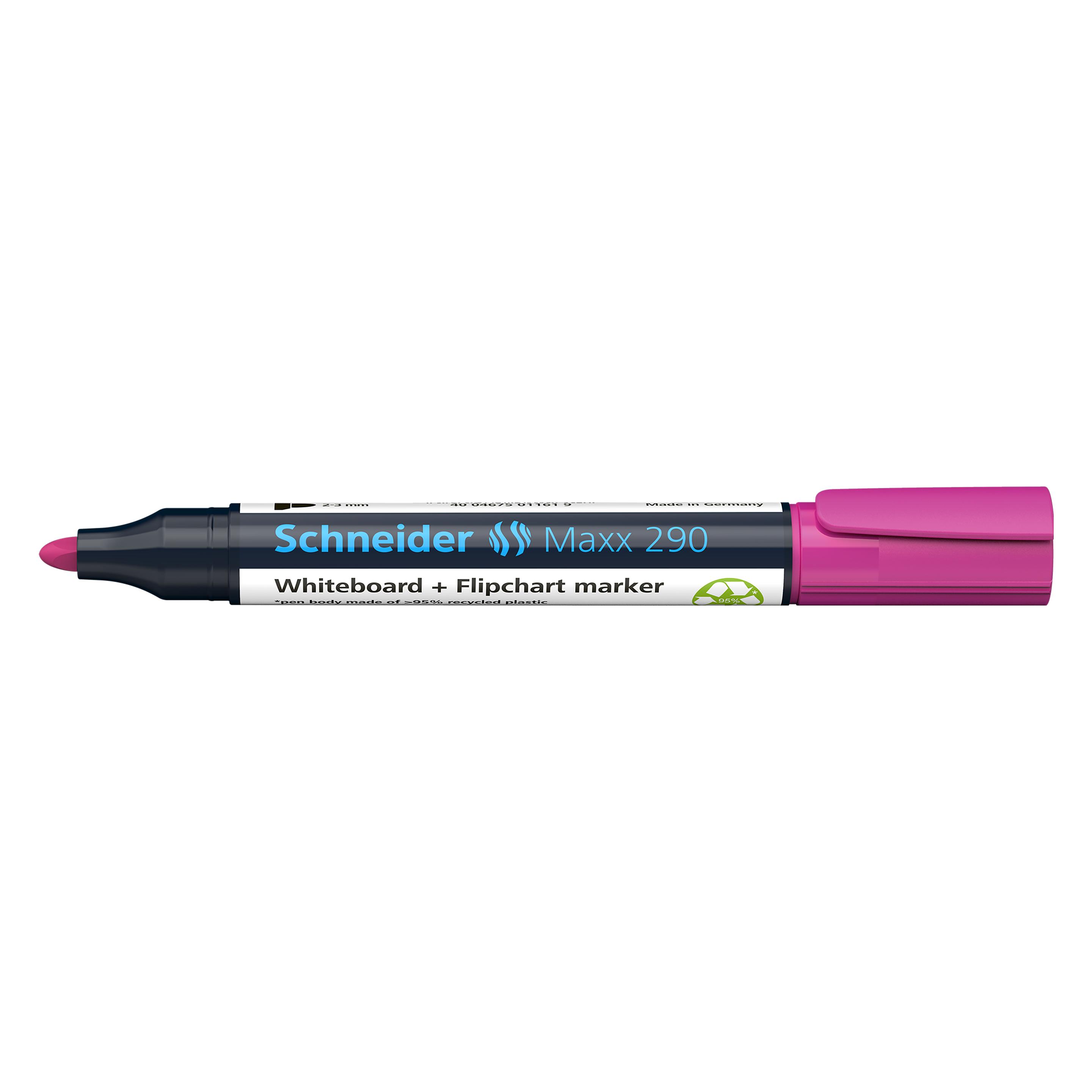 Schneider Board-Marker Maxx 290 nachfüllbar 2-3mm magenta (1x) (129120)