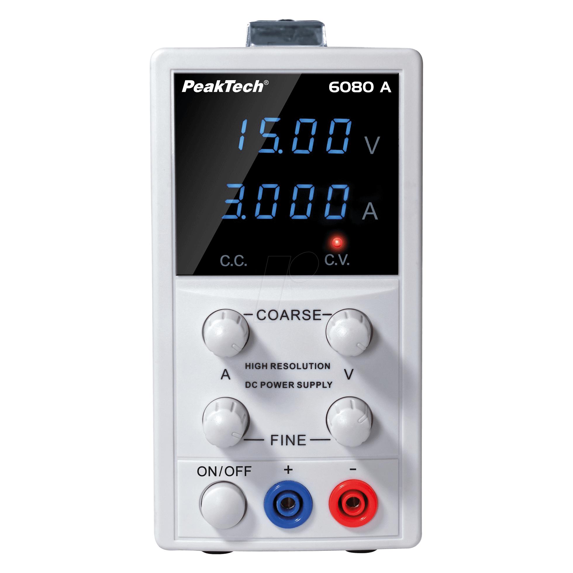 Peaktech P 6080 A Linear Labornetzgerät (P 6080 A)