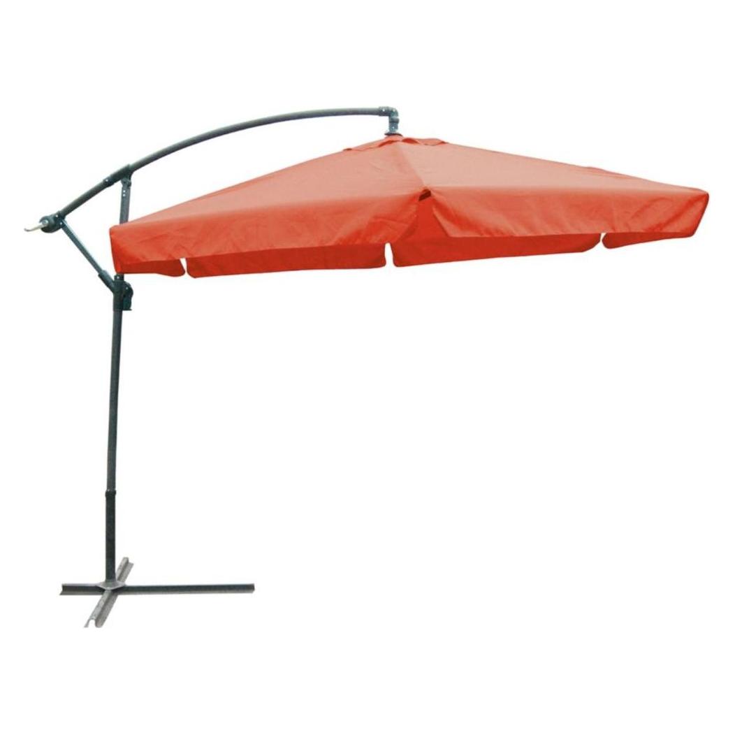 Garden Pleasure Sonnenschirm sechseckig, terrakotta neigbar Ø 300,0 cm (3 m) (507344)