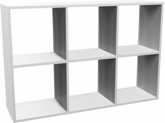 17 Stories Loanne 75 cm H x 110 cm W Cube Bookcase White