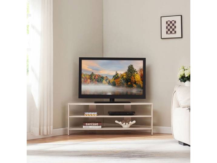 Meuble TV Berg 110 x 36 x 42 cm beige
