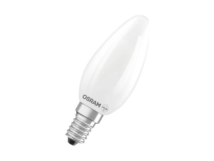 LED Kerze B15 1W 827 matt E14 ww