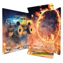 RNK-Verlag Zeichenmappe A3 Monster Trucks