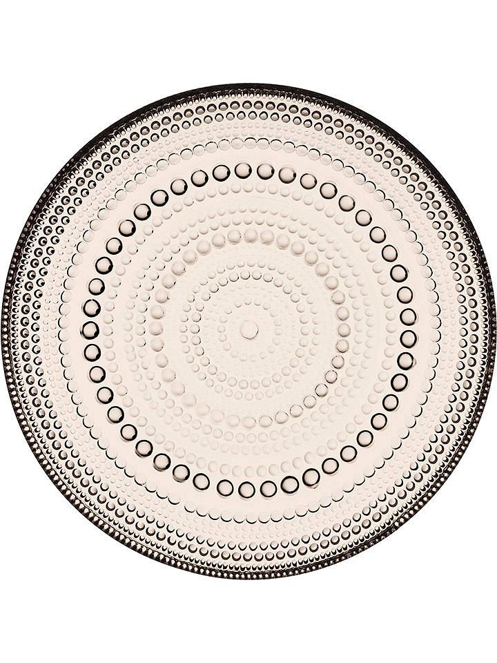 iittala Dessertteller "Kastehelmi" in Beige - Ø 17 cm - onesize