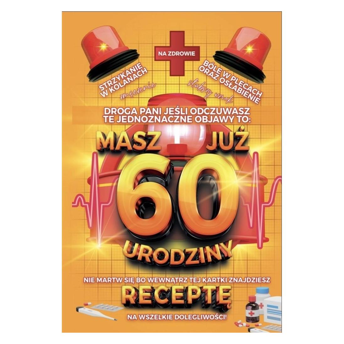 Teka Geburtstagskarte mit Rezept 60 (47996964)