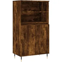 vidaXL Highboard Räuchereiche 60x36x110 cm Holzwerkstoff