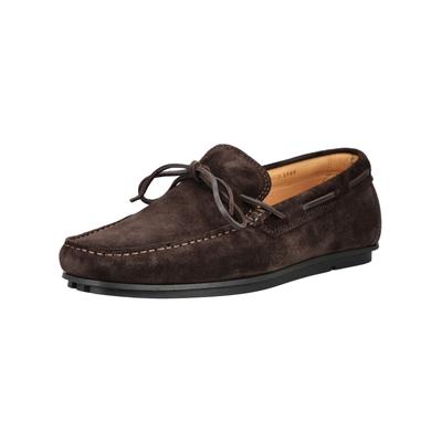 Slipper GANT "Gant Slipper Veloursleder", Herren, Gr. 44, braun (dunkelbraun), Veloursleder, Schuhe Slipper