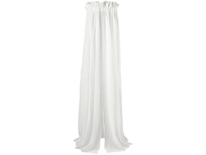 MEYCO Betthimmel 30x155cm Baldachin einfache Befestigung Offwhite