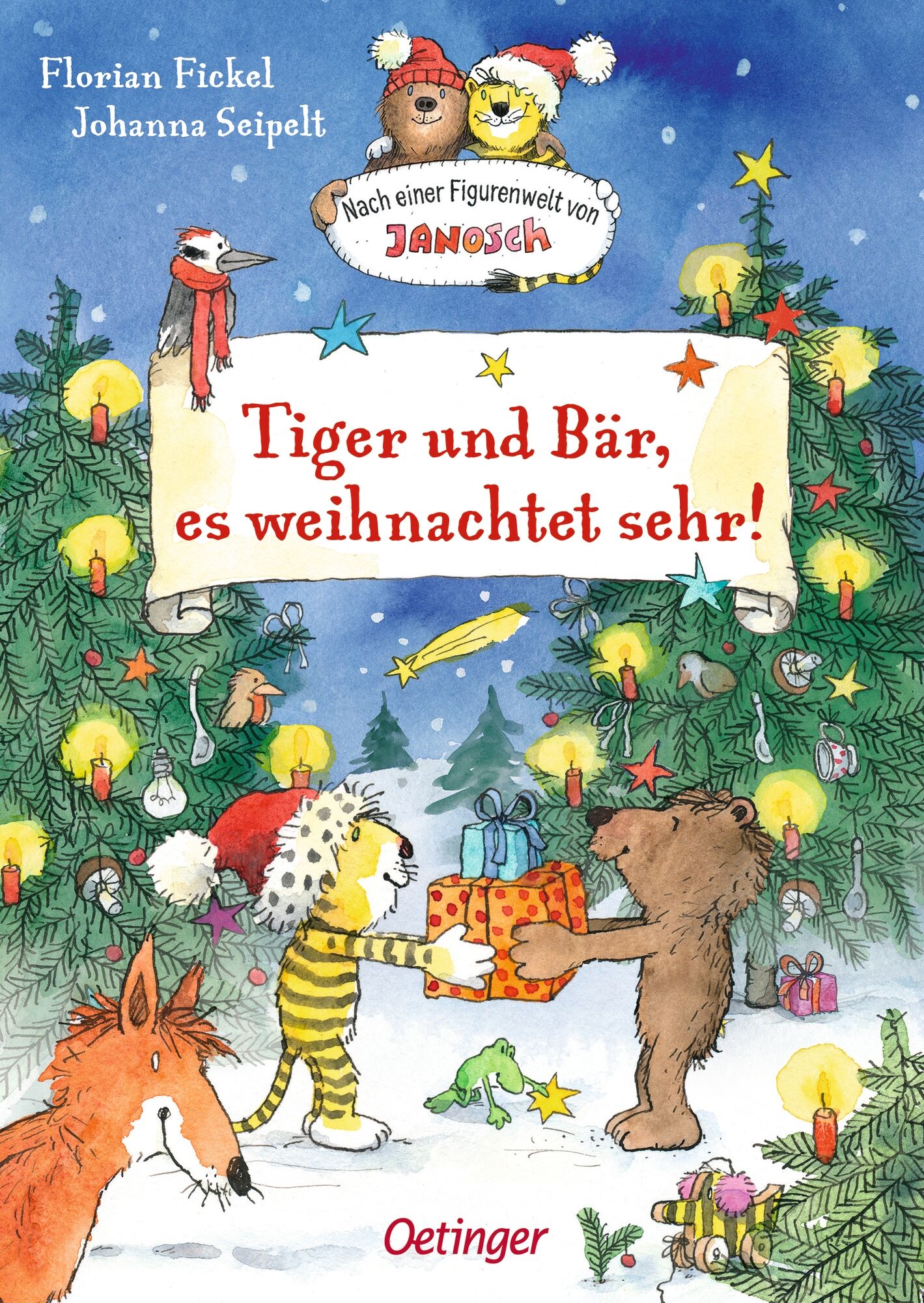 Oetinger Nach einer Figurenwelt von Janosch. Tiger und Bär, es weihnachtet sehr!