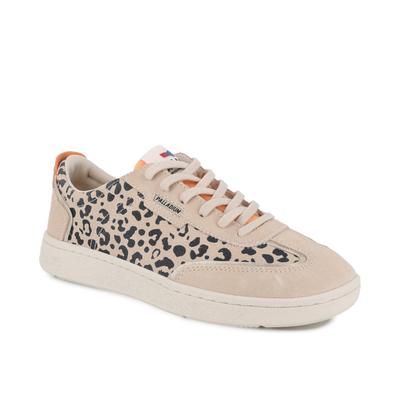 Sneaker PALLADIUM "PALLACUP CASUAL WILD", Damen, Gr. 41, beige (tropisand, leopard), Leder, Synthetik, Schuhe Sneaker