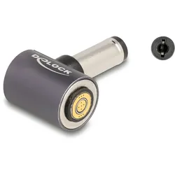 DeLOCK Adapter für Notebook Ladekabel 5,5 x 2,1 mm Stecker zu magnetischem 8 Pin Konnektor
