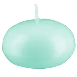 Kopschitz Kerzen Kerzen Schwimmkerzen Türkis, 26 x 42 mm, 8 Stück