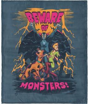 Northwest Warner Brothers Scooby Doo Silk Touch Throw Blanket