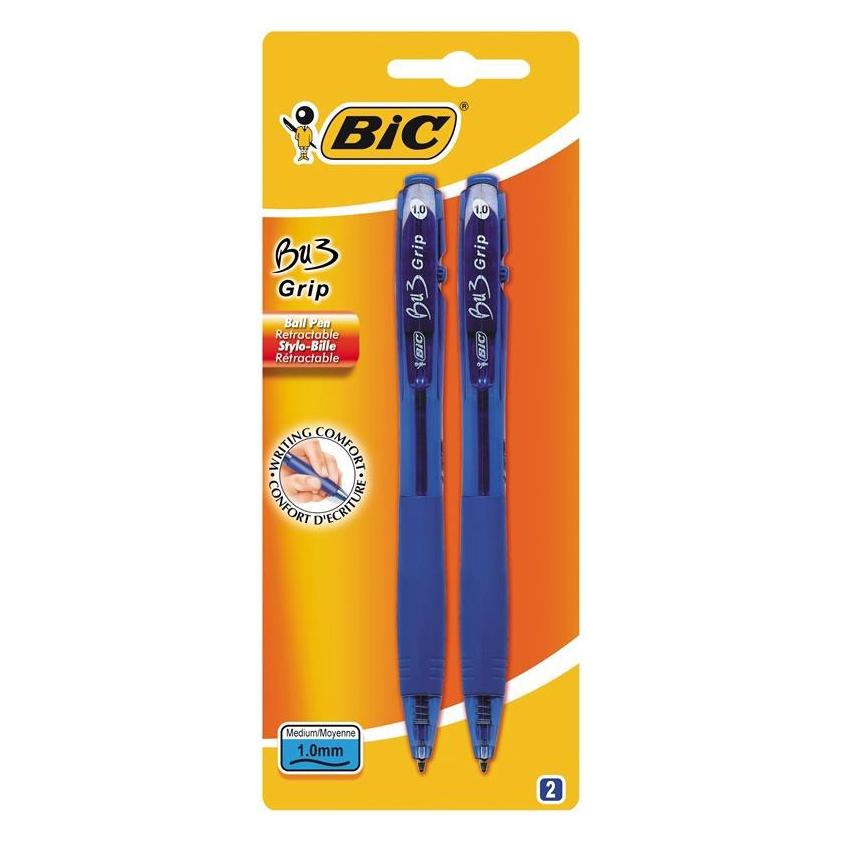 Bic Bu3 blauer Griffstift 2 Stück (2x) (41906528)