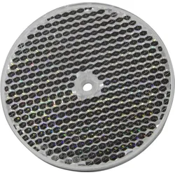 ANHGR 920982 - Anhänger - Reflektor, rund, weiß, 2er-Set