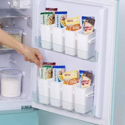 White Refrigerator Food Classification Storage Box Set White Refrigerator Food Classification Storage Box Set