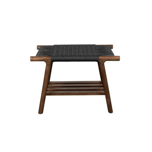 Dutchbone kruk Kintaro met houten frame