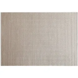 WECONhome Flachgewebe-Teppich Layo beige 120x170 cm