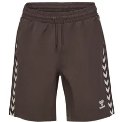 hummel, Unisex, Sporthose, hmlROOT SHORTS (XS), Braun