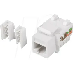 LBG KSU51090 - Keystone Modul RJ45, Cat.5e, UTP 90°