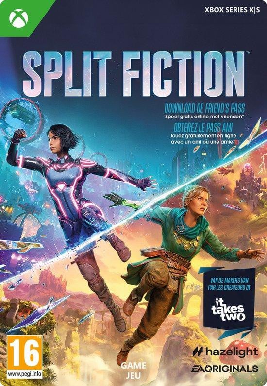 Microsoft Split Fiction voor Xbox Series X|S, Multiplayer-modus, Download