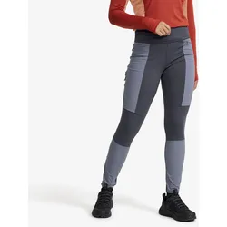 Cliff Pocket Wind Leggings Damen India Ink, Größe:M - Outdoor Tights - Blau
