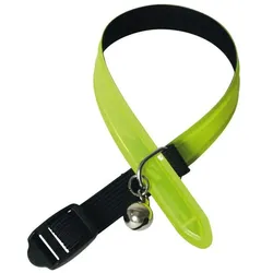 Martin Sellier Reflektierendes Katzenhalsband (One Size, Katze, Allgemein), Halsband + Leine