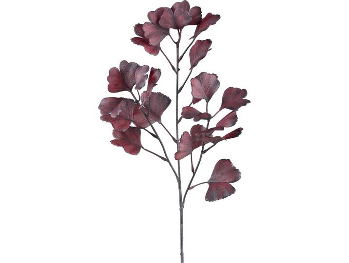 Kunstblume Natural & Feminine Glamour dunkelrot Kunststoff H 62 cm - Kunstblume