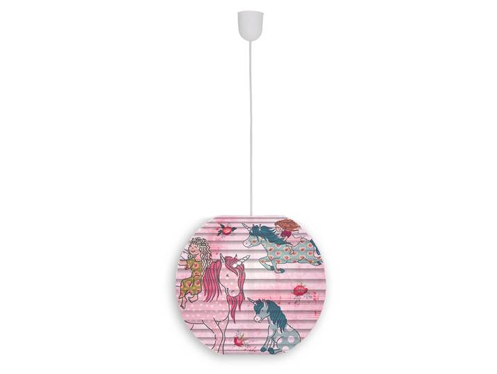 Nappe abat-jour KID BALLON Ø40cm multicolore licorne 4120606