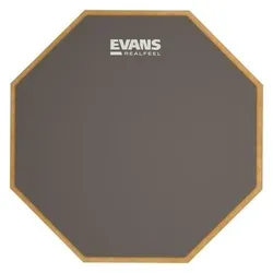 Evans RF-6GM 6 Practice Pad Übungspad Gummi, Schlagzeug Zubehör, Grau