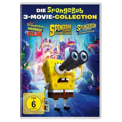 Spongebob Schwammkopf 3-Movie Collection [3 DVDs], DVD