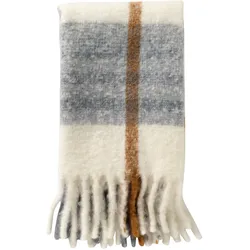 Dutch Decor Fransen Plaid 'Jamie' 130 x 170 cm Sterling Blue - Blau