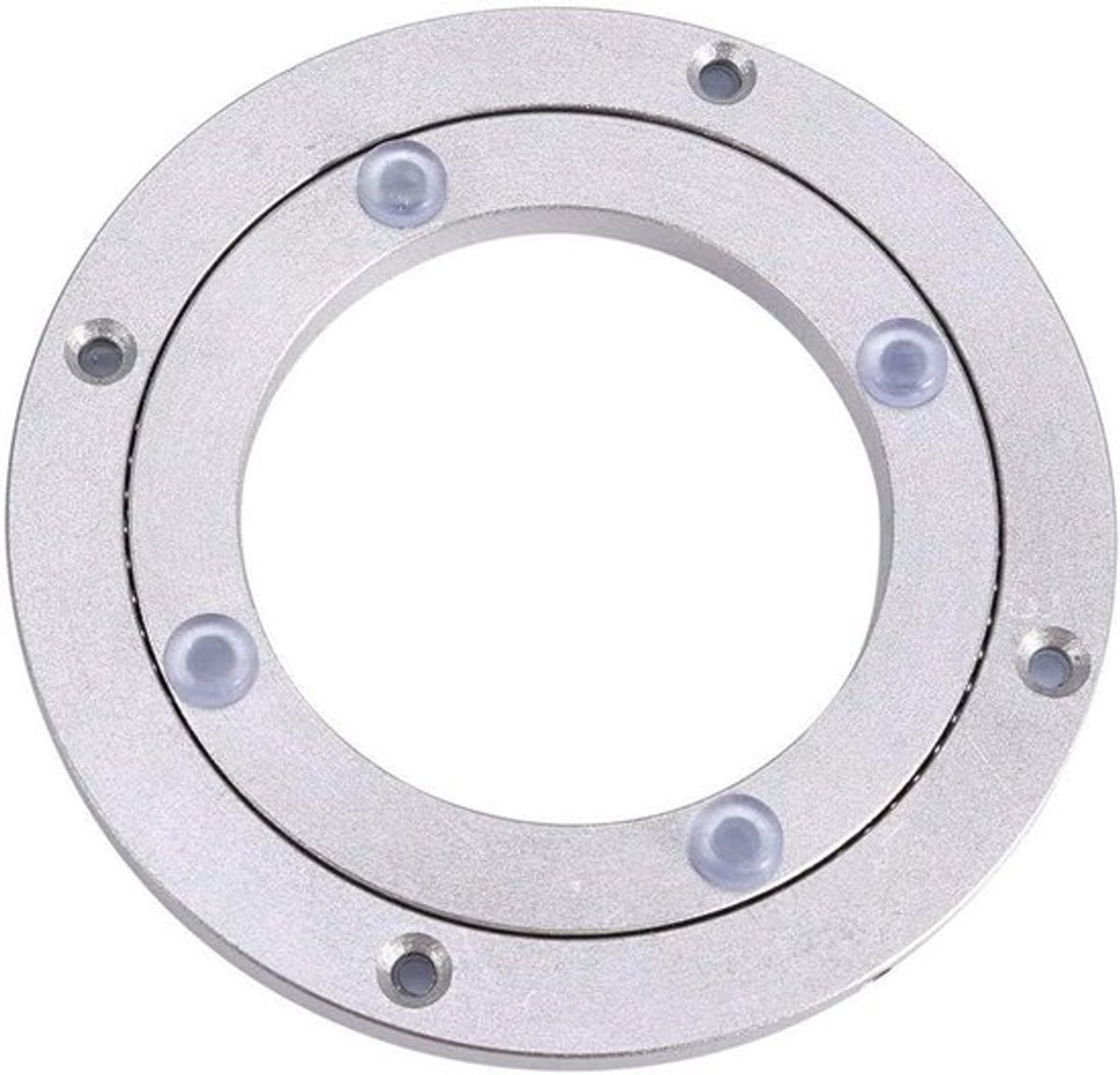 Merkloze aluminiumlegering draaitafel voor ronde eettafels, 4 inch